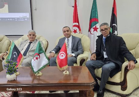 منسقو رؤساء الجامعات المشاركة في الملتقى الخامس للجامعات الحدودية يبحثون آليات دعم التعاون المشترك