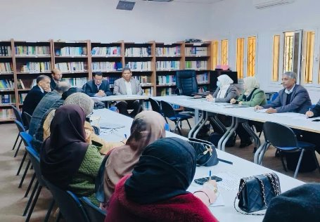اجتماع متابعة للعملية التعليمية بكلية العلوم