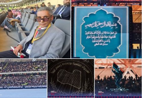 رئيس الجامعة الاستاذ الدكتور سليمان الشاطر يشارك باحتفالات افتتاح ملعب بنغازي 
