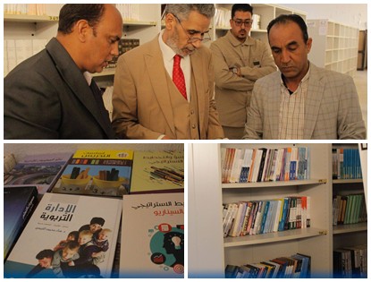 شحنة من الكتب العلمية تصل جامعة سرت