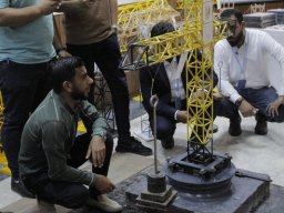 مسابقة أفضل نموذج إنشائي- برج رفعة