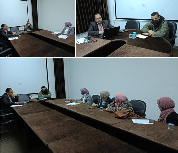 الاستعدادا لانطلاق الجانب العملي من التدريس لطلبة للسنوات " الأولى والثانية "