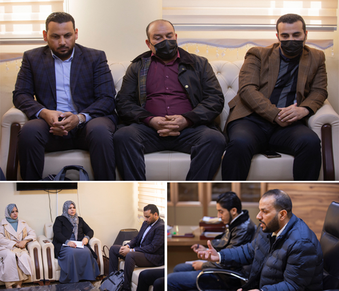 اجتماع مشترك بين كلية الطب البشري والعيادة المجمعة سرت