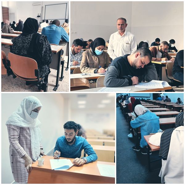 الامتحان النهائي لمادة العيون لسنة رابعة طب بشري