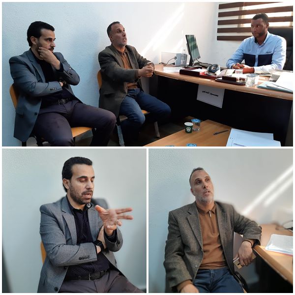 استعدادات كلية الطب البشري جامعة سرت لاستقبال فريق التدقيق للاعتماد المؤسسي