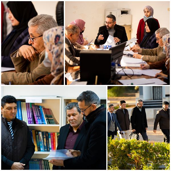 تواصل أعمال لجنة التدقيق الاعتماد المؤسسي